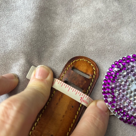 Authentic Louis Vuitton Vanchetta Leather Strap Pad Shoulder Replacement z64 - Picture 8 of 8